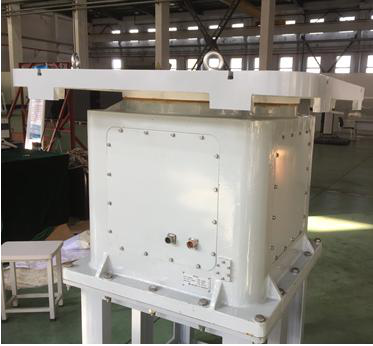 One-axis antenna test turntable on a test stand