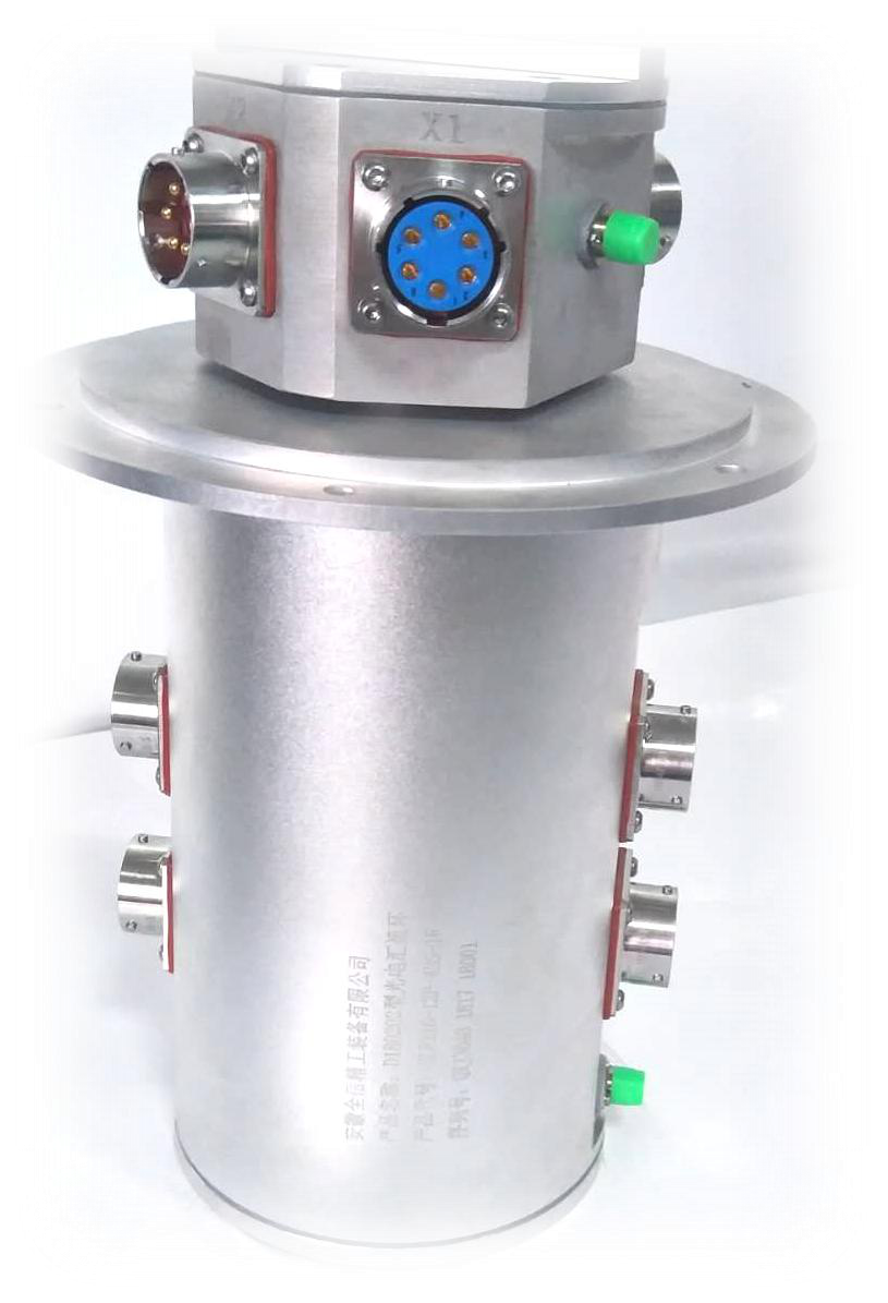 Fiber-optic and electrical integrated slip ring