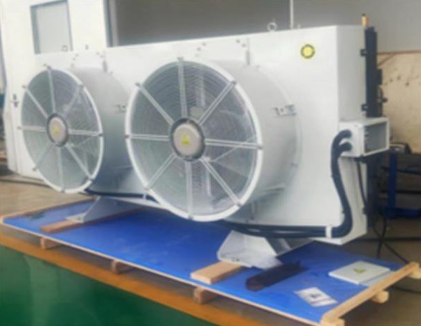 Radiator and fan heat-rejection unit