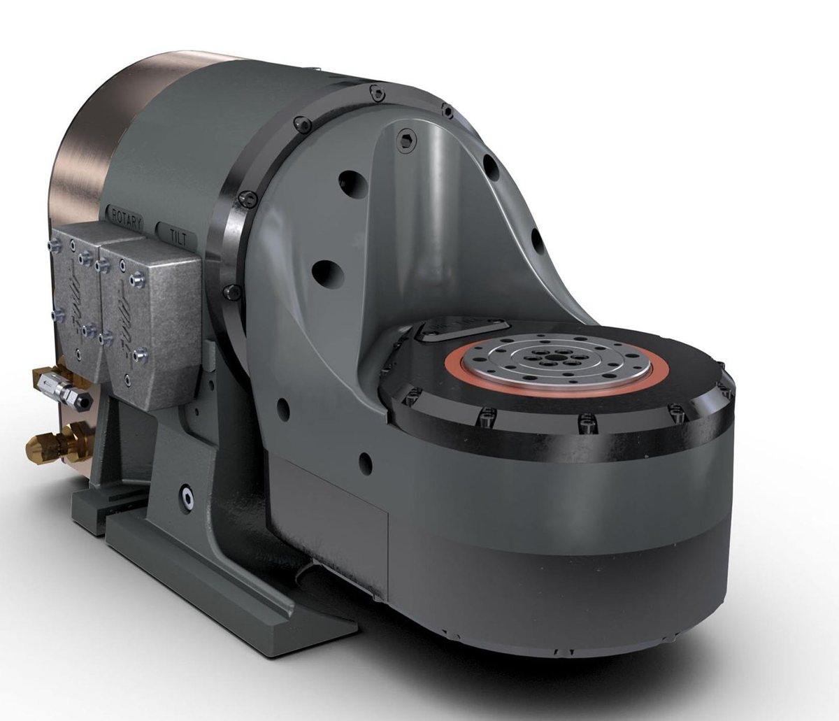 Single-axis precision rotary turntable